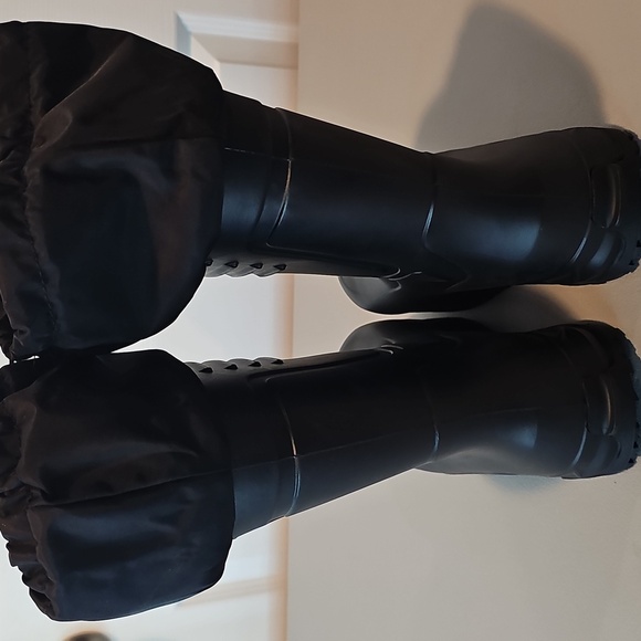 Ace Black Insulated Non Slip Oil Resistant Work Gum Boots - Picture 4 of 6